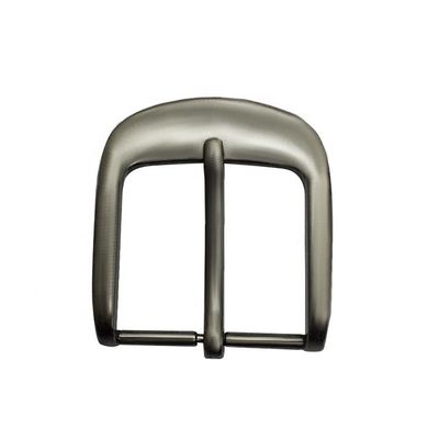 40mm Circular Fancy Belt Buckles , KML Zinc Alloy Silver Belt Buckles supplier