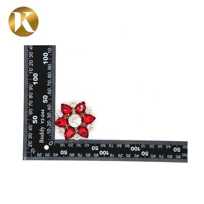 Sun Flower Shape Decorative Shoe Clips 50*50mm Fashion Style For Ladies supplier