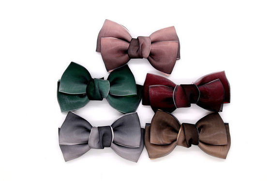 Custom Shoelace Bow Tie , Handmade Bow Tie Shoelaces For Ladies supplier