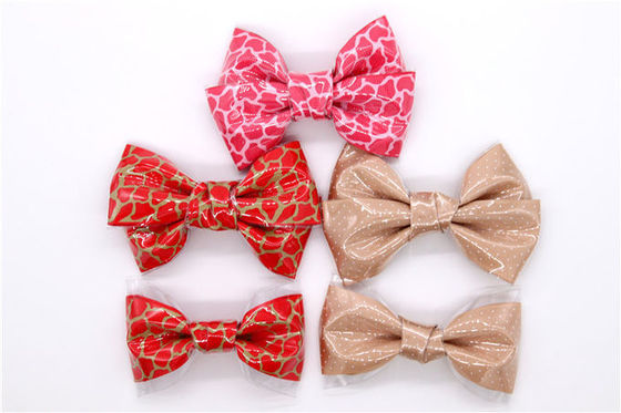 Ladies Shoes Bow Tie 55*45mm Fashion Style For Headwear / Shoes / Clothes supplier